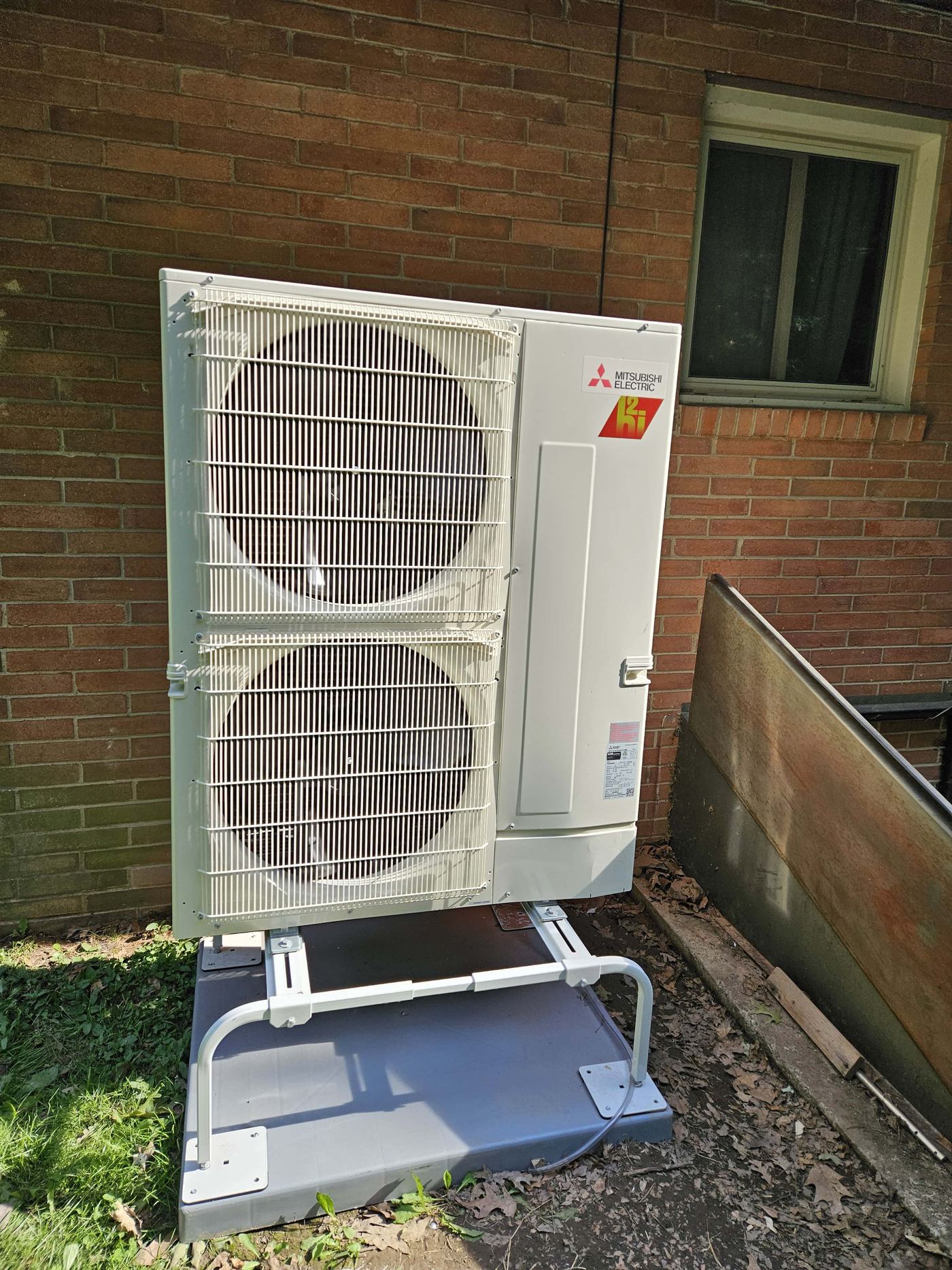 Mitsubishi HVAC system installed by KO HVAC in Dallas, Pennsylvania.