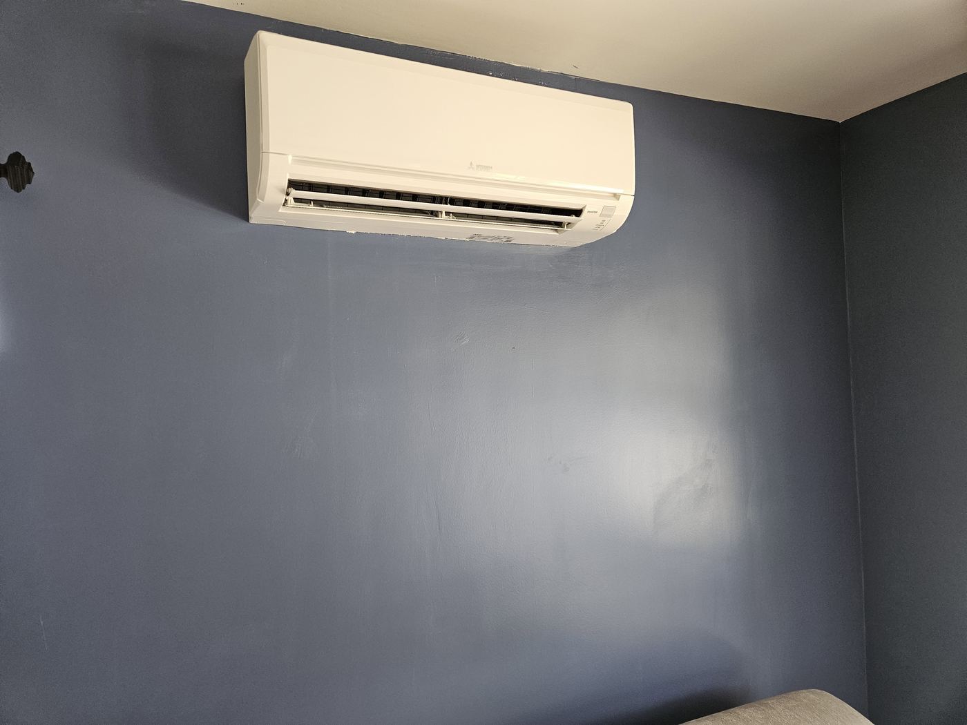 Example of a ductless mini split installation in Kingston, PA, by KO HVAC.