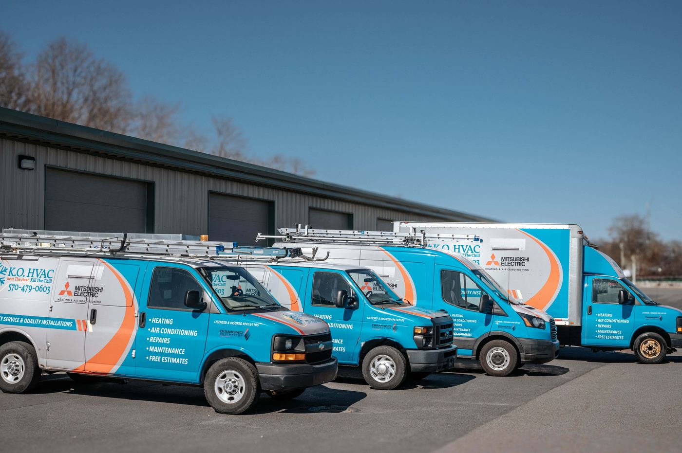 K.O. HVAC Fleet.